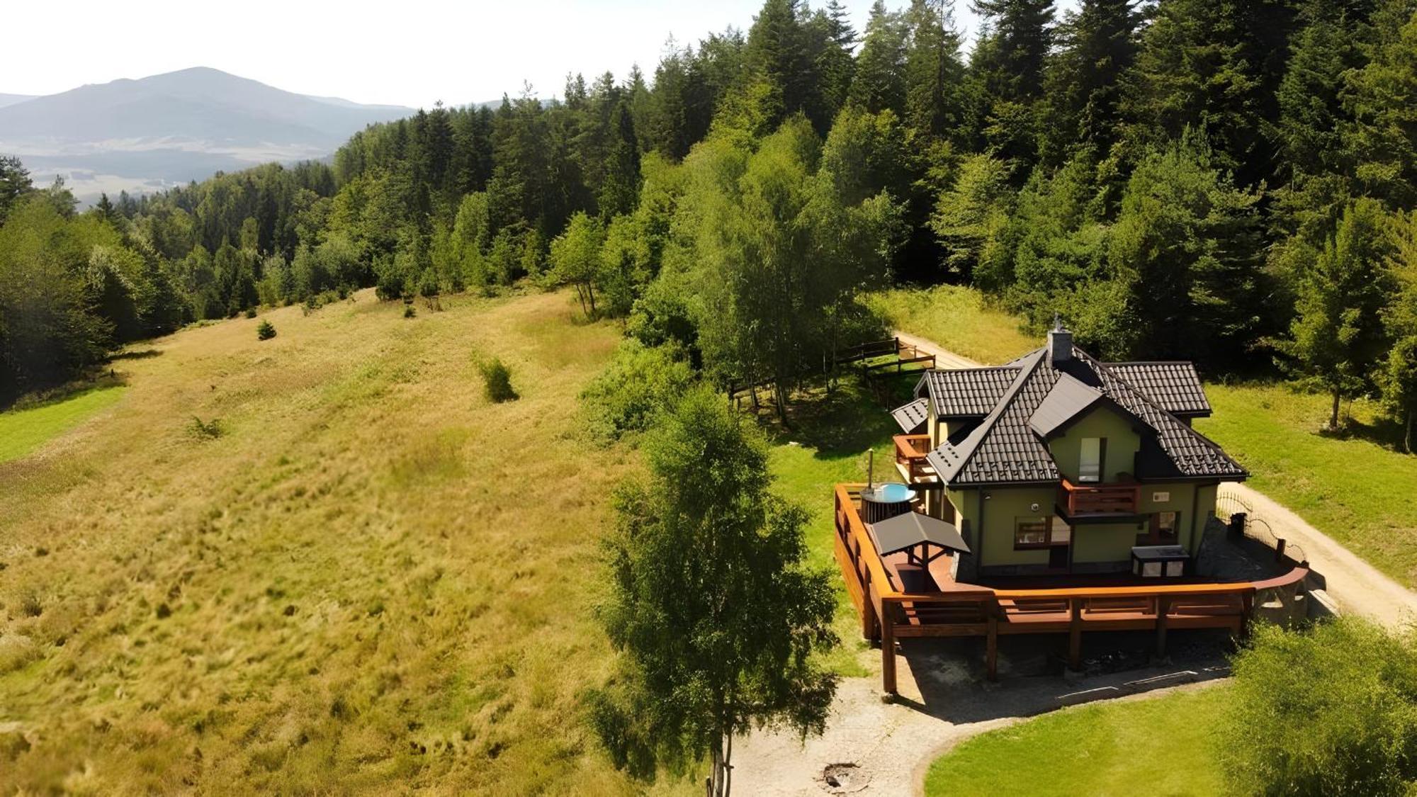 Przystanek Madejowa Villa Jeleśnia Buitenkant foto